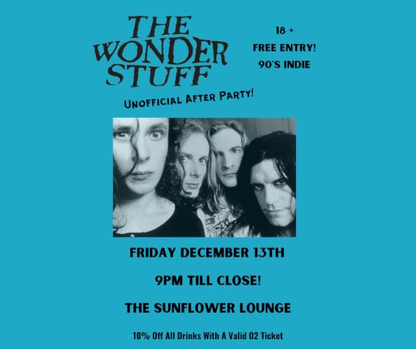 The Wonder Stuff Unofficial After Party