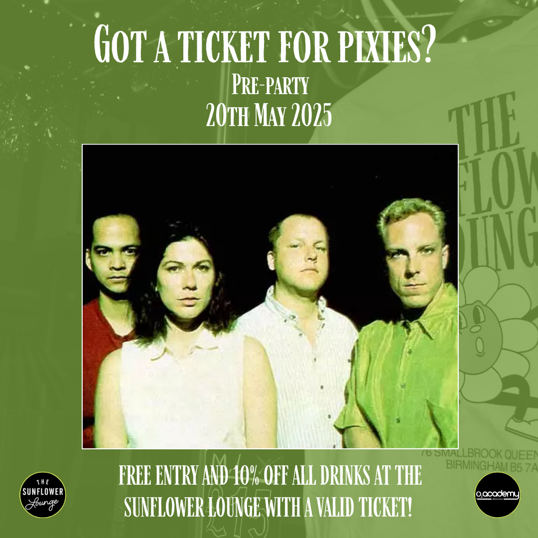 Pixies Pre-Show Party