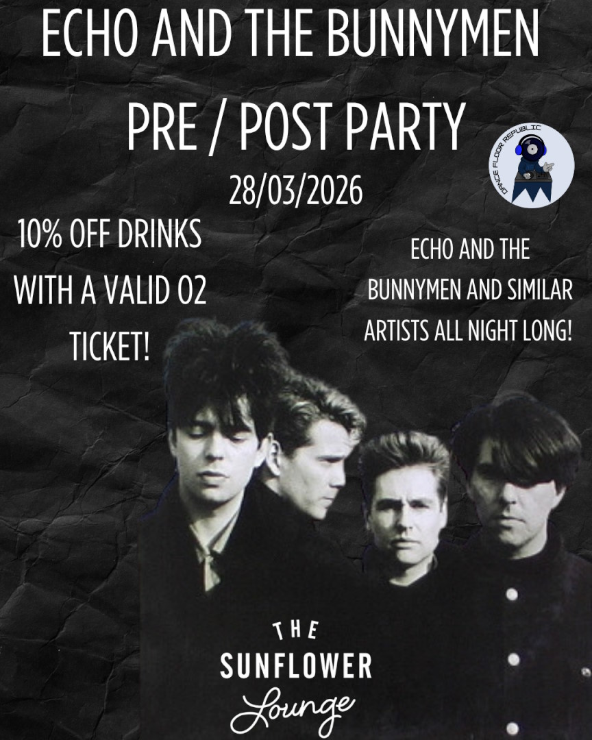 Echo And The Bunnymen Pre & Post-Party