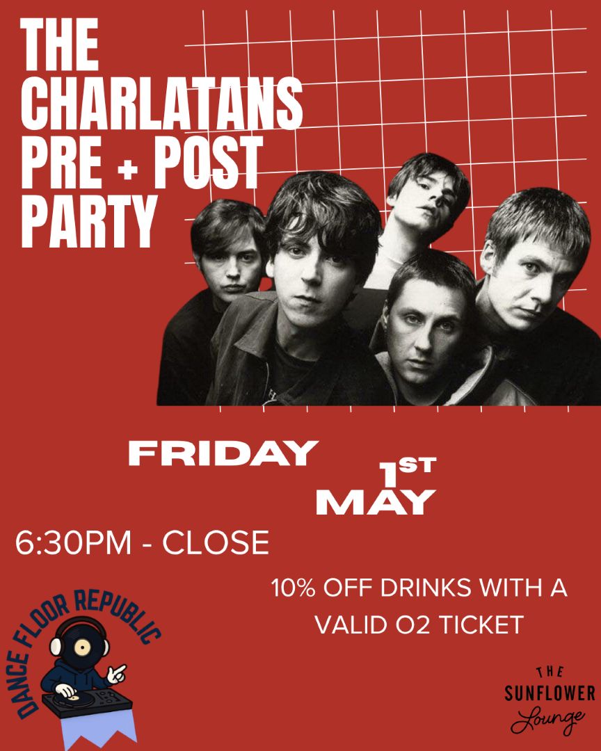 The Charlatans Pre & Post-Show Party
